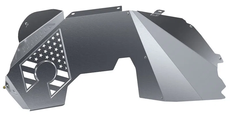 JK2110 – ARTEC INDUST Inner Fender, Aluminum With Artec Freedom Edition Logo Set Of 2